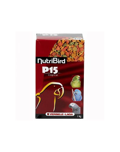 VERSELE-LAGA Nutribird P15 Tropical Maintenance Hrana granulata pentru papagali mari 1 kg
