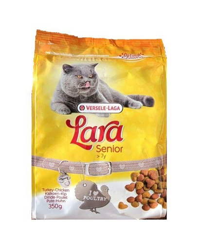 VERSELE-LAGA Lara Adult Senior - Mâncare pentru pisici peste 7 ani 0,35 kg