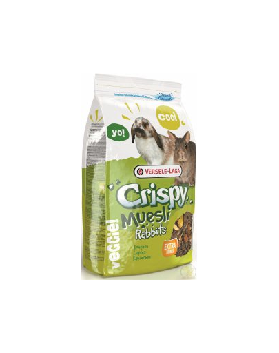 VERSELE-LAGA Crispy Muesli – Rabbits 20kg – Amestec Pentru Iepuri