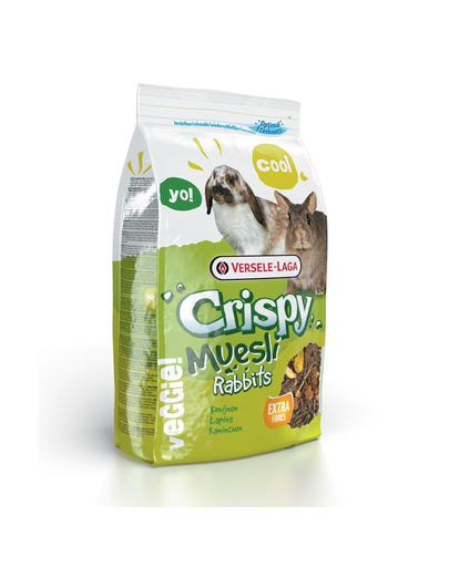 VERSELE-LAGA Prestige Crispy Muesli Hrana completa pentru iepuri miniaturali 1 kg