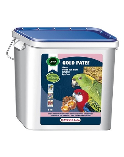 VERSELE-LAGA Gold Patee Large Parakeets And Parrots 5 kg - mâncare cu ou pentru papagali mari și medii