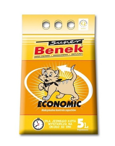 Benek Super Economic nisip pentru litiera 25 L BENEK imagine 2022