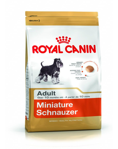 ROYAL CANIN Miniature schnauzer adult Hrana uscata caine adult rasa Miniature schnauzer 3 kg