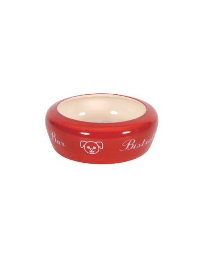 ZOLUX Bol Ceramic Buffet pentru pisici 13 cm 0,3 L culoare roșu