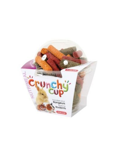 ZOLUX Crunchy Cup Stick - snack pentru rozătoare lucernă / morcov / sfeclă 180 g