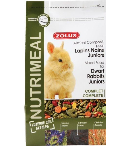 ZOLUX Amestec Nutri'Meal pentru iepuri Junior 800 g