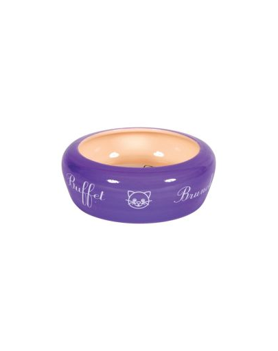 ZOLUX Bol Ceramic Buffet pentru pisici 13 cm 0,3 L culoare violet