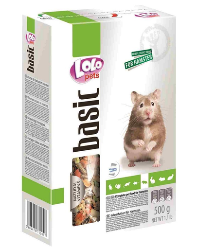LOLO PETS Mâncare pentru hamster 500 g