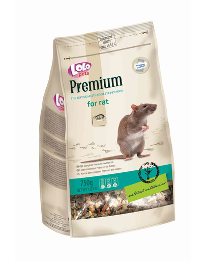 LOLO PETS Premium șobolan 750 g