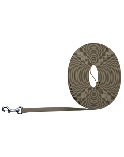 TRIXIE Easy Life Tracking Leash, 5 M/17 mm, Taupe