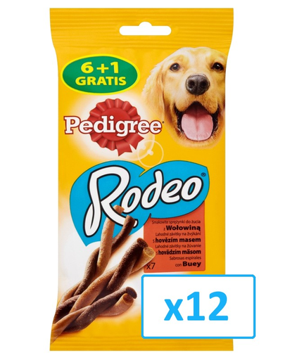 PEDIGREE Rodeo recompense cu vită 122 g x12 122 imagine 2022