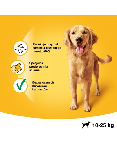 PEDIGREE Dentastix pentru câini de talie medie 180 g
