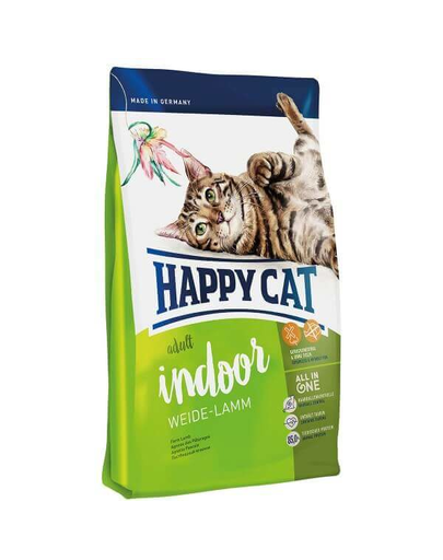 HAPPY CAT Fit & Well Indoor Adult miel 1,4 kg