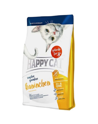 HAPPY CAT Sensitive Grainfree iepure 300 g