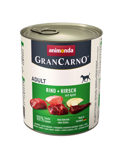 ANIMONDA Grancarno cu căprioară și măr 800 g