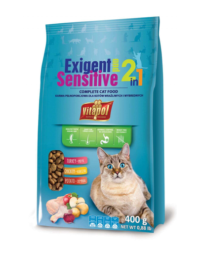 VITAPOL Hrană pentru pisici mofturoase 400 g