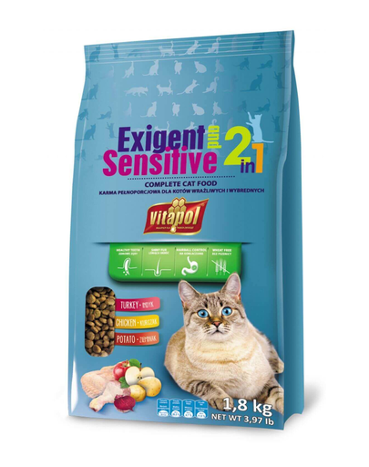 VITAPOL Hrană pentru pisici mofturoase 1,8 kg