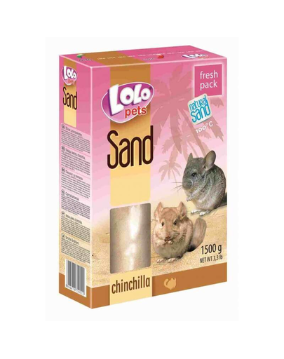 LOLO PETS Nisip pentru chinchile 1,5Kg