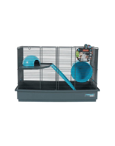 ZOLUX Cușcă Indoor 50 cm pentru șoarece double color gri / albastru