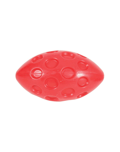 ZOLUX Jucărie tpr Bubble minge ovală 14 cm culoare roșu