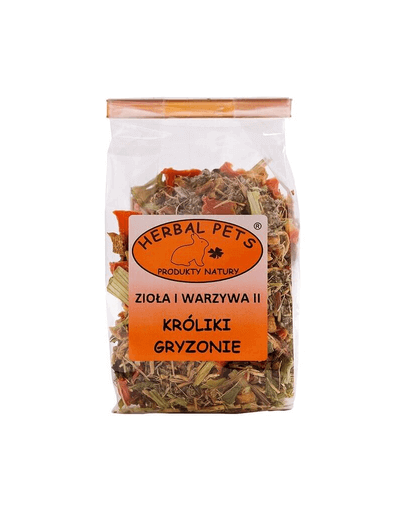 Herbal PETS Ierburi și legume 50 g iepure și rozătoare