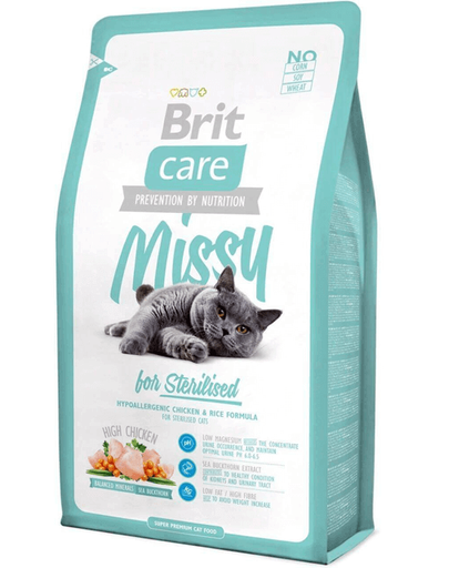 BRIT Care Cat Missy For Sterilised 7 kg
