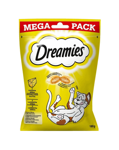 DREAMIES Mega Pack 4 x 180 g recompense pisici cu branza delicioasa 180 imagine 2022