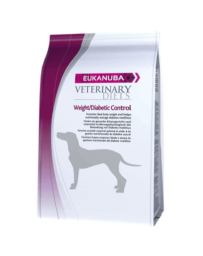 EUKANUBA Veterinary Diets Weight Diabetic Control Adult All Breeds 5 kg