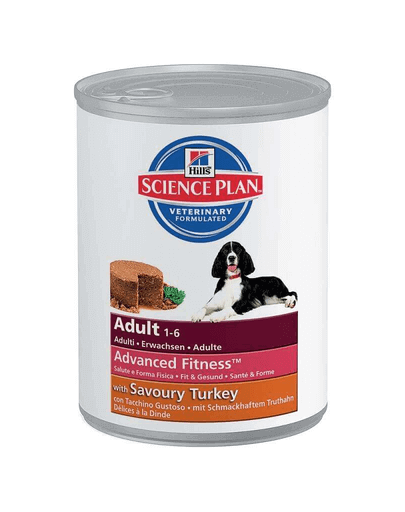 HILL'S Canine Adult, cu curcan 370 g