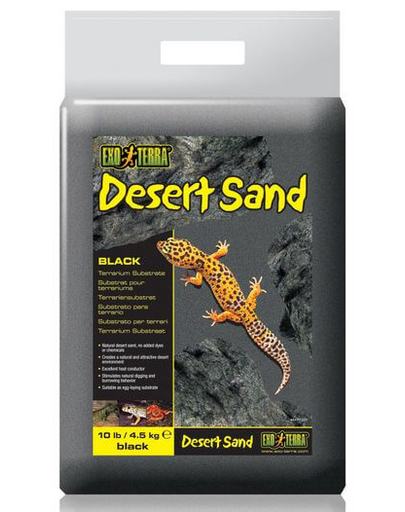 EXO TERRA Substrat Desert Sand negru 4.5kg