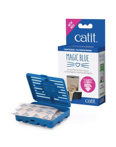 CATIT Container filtre Magic Blue pentru înlăturare mirosuri