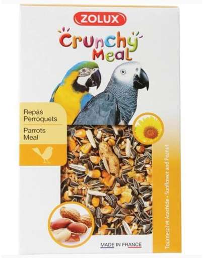 ZOLUX Crunchy Meal Mâncare pentru papagali mari 600 g