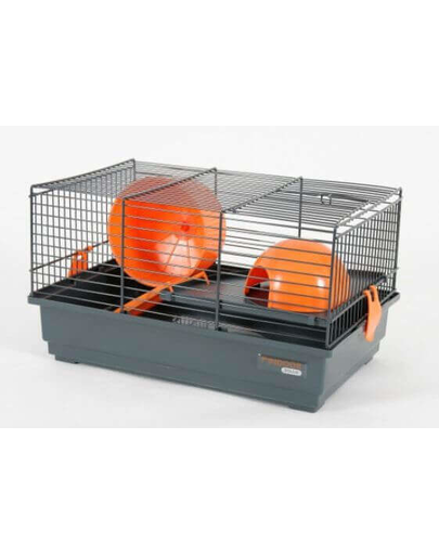 ZOLUX Cușcă Indoor 40 cm pentru hamster gri / portocaliu