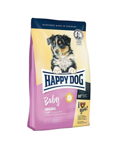 HAPPY DOG Baby Original hrana uscata caini junior talie medie/mare 1 kg