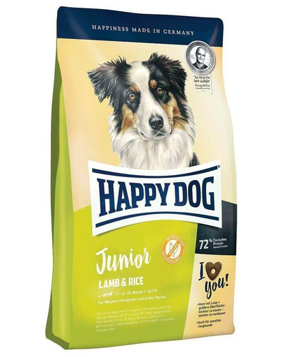 HAPPY DOG Junior miel și orez 10kg