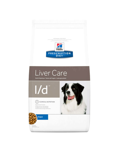 HILL'S Prescription Diet l/d Canine 12 kg hrana uscata caini cu afectiuni hepatice