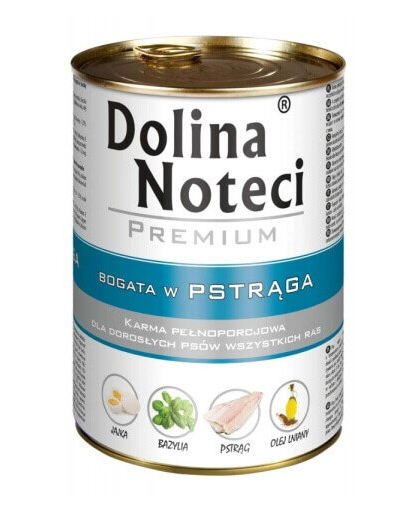 DOLINA NOTECI Premium Hrana pentru caini, bogata in pastrav, 150g