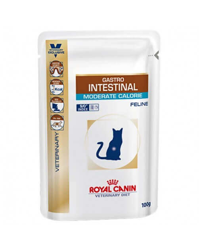 ROYAL CANIN Cat Gastro Intestinal Moderate Calorie 48 x 100 g