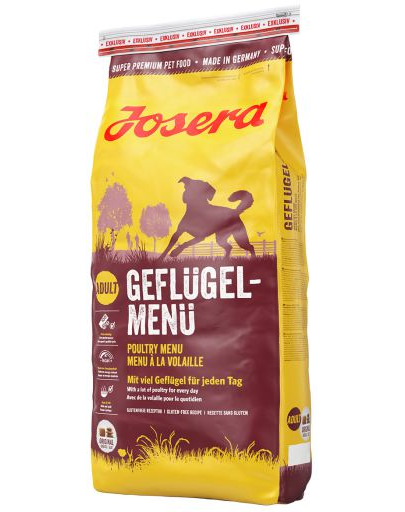 JOSERA Dog Adult Geflügel-Menü - meniu cu pasăre 4 kg