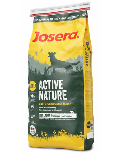 JOSERA Active Nature 4kg pentru căței activi