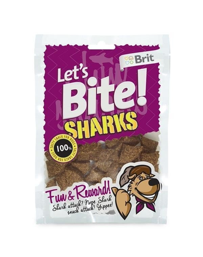 BRIT Care Lets Bite Dog Sharks 150 g