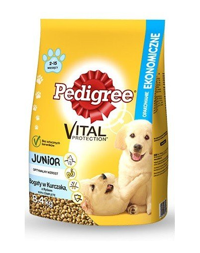 PEDIGREE Junior pentru câini de talie medie 8.4 kg