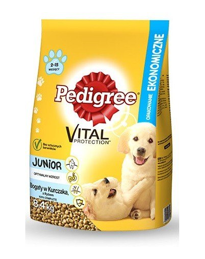 PEDIGREE Junior Hrana pentru catei de talie medie 8.4 kg