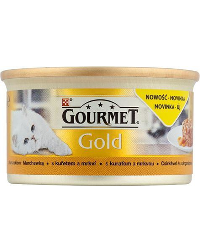 GOURMET Gold Savoury Cake Pui și Morcovi 85 g Cake
