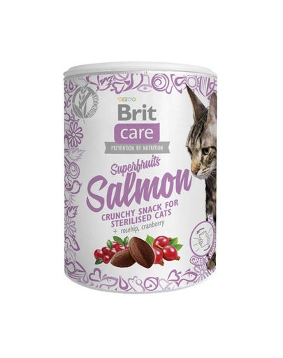 BRIT Care Cat Snack Superfruits Salmon 100 g Fera