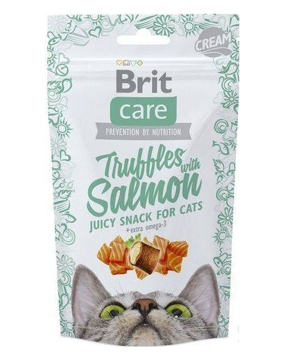 BRIT Care Cat Snack Truffles Somon 50g