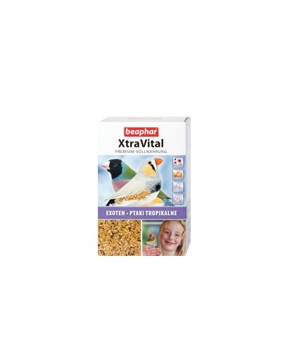 BEAPHAR XtraVital Hrana pentru pasari exotice 500 g