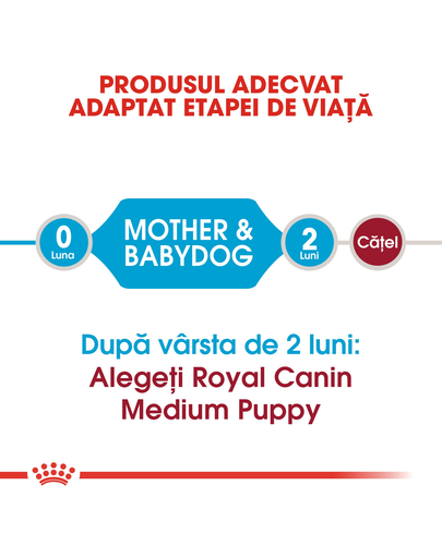 Royal Canin Medium Starter Mother & Babydog Hrană Uscată Câine 1 kg