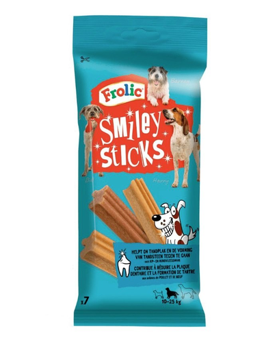 FROLIC Smiley Sticks Medium 10 x 175 g