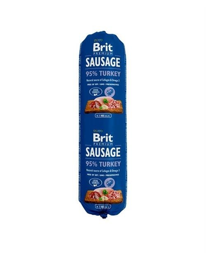 BRIT Sausage curcan 800 g